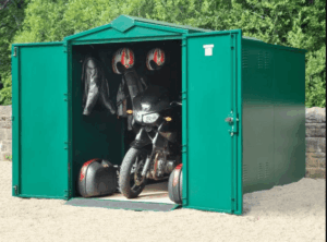 Asgard Metal Motorcycle Storage Sheds