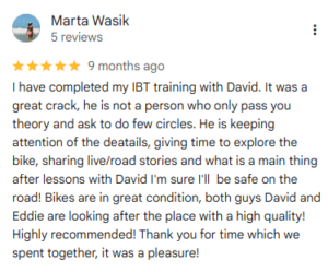 Bikecraft Motorcycle Training