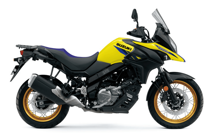 suzuki v storm 650 xt yellow